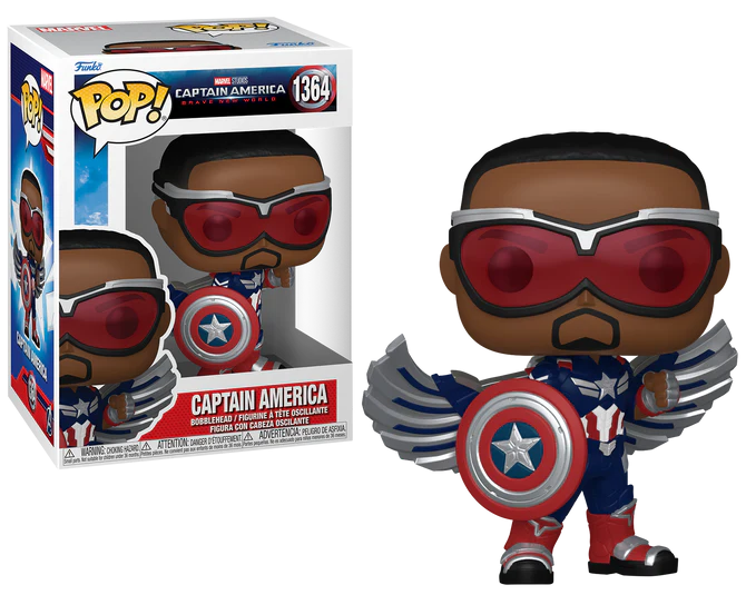 CAPTAIN AMERICA BRAVE NEW WORLD – POP Marvel N° 1364 – Captain America – Image 2