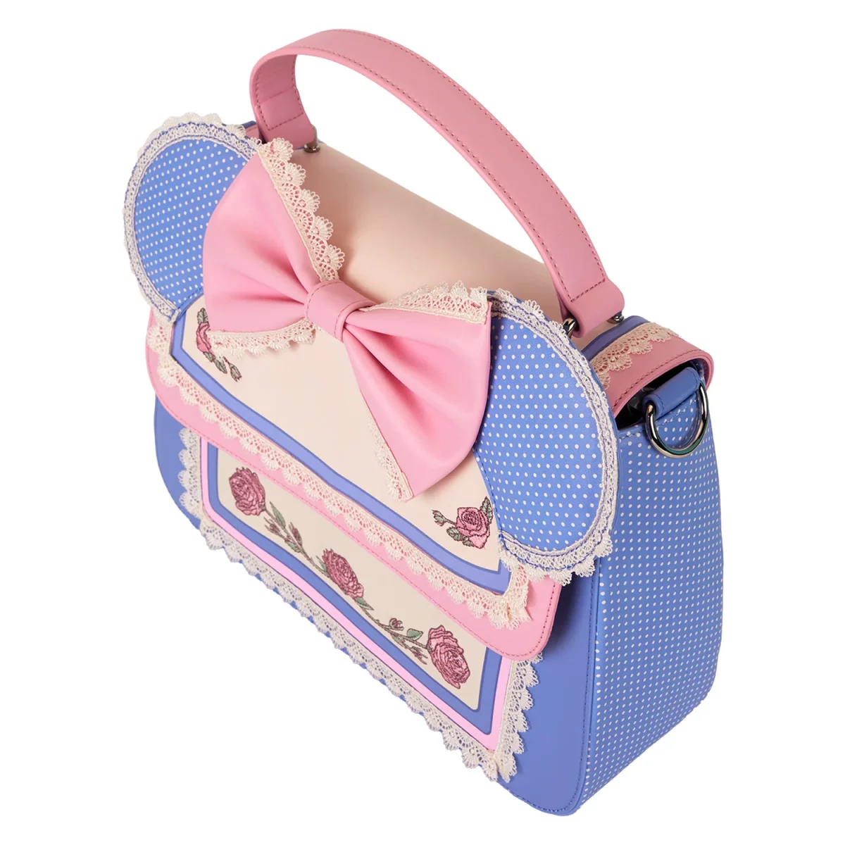 DISNEY – Minnie Floral and Lace Ears – Sac bandoulière Loungefly – Image 4